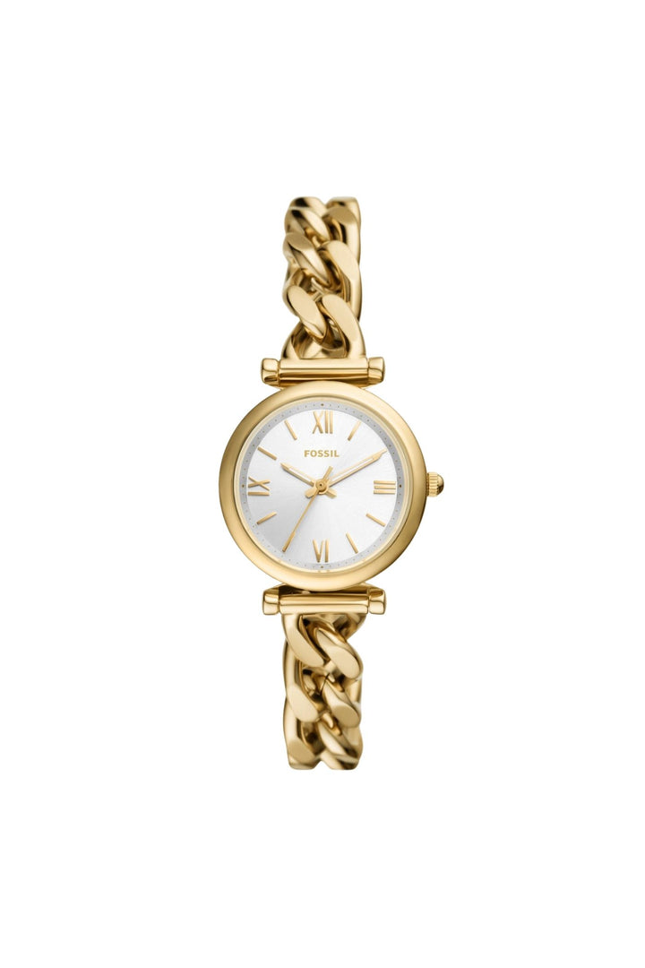 Ladies Carlie Mini 28Mm Three-Hand Gold-Tone Stainless Steel Watch