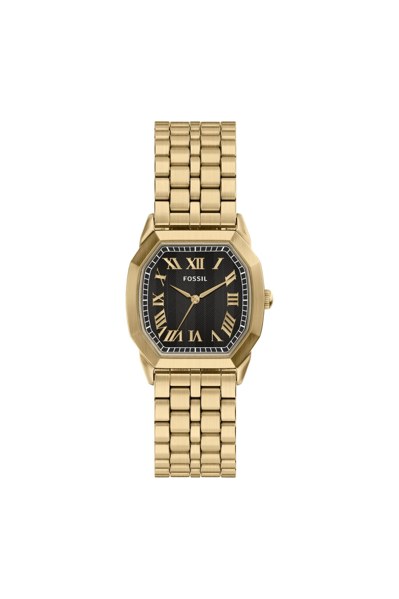 Mens Harlow 33Mm Three-Hand Gold-Tone Stainless Steel Watch