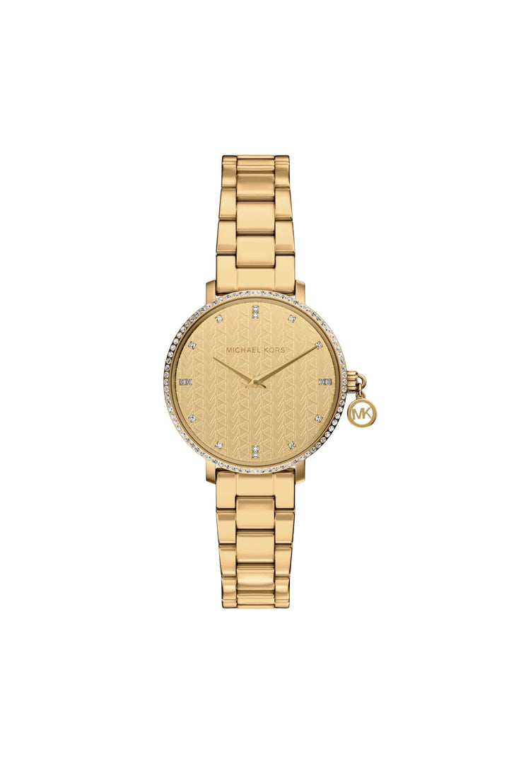 Ladies Pyper Two-Hand Gold-Tone Stainless Steel Watch