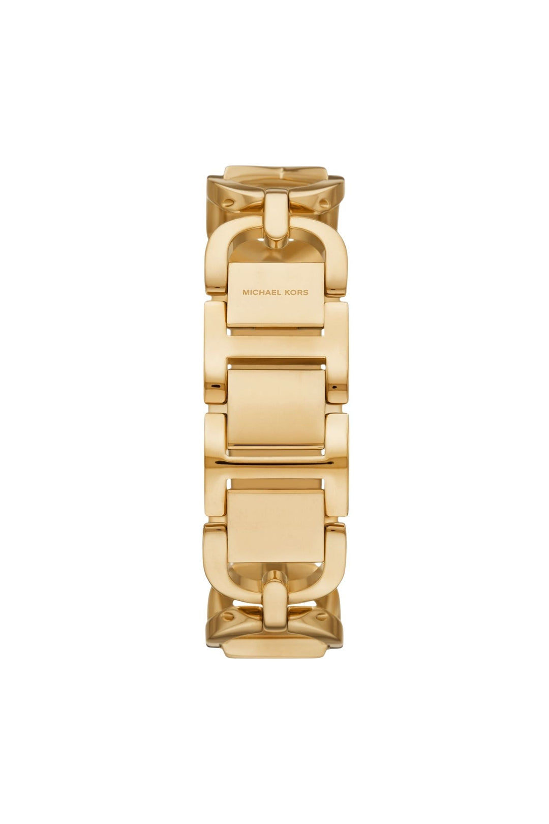 Ladies Mk Empire Three-Hand Gold-Tone Stainless Steel Watch