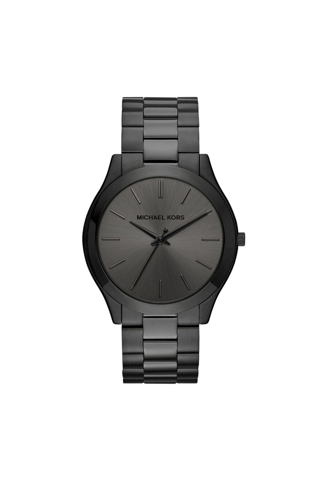 Mens Slim Runway Black Three-Hand Watch
