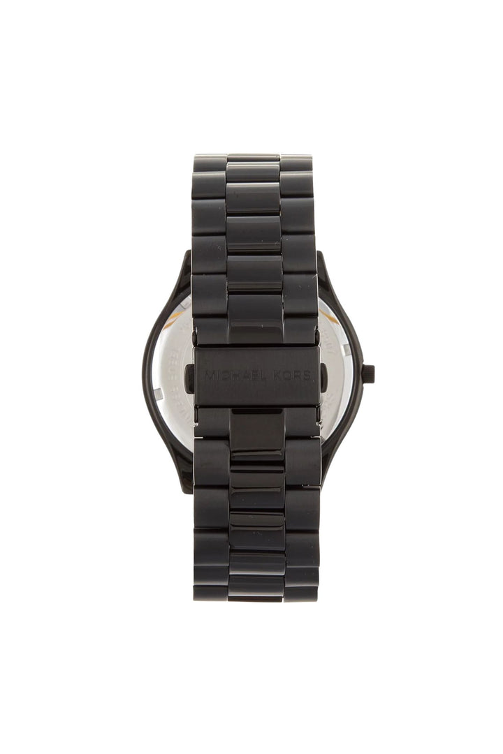 Mens Slim Runway Black Three-Hand Watch