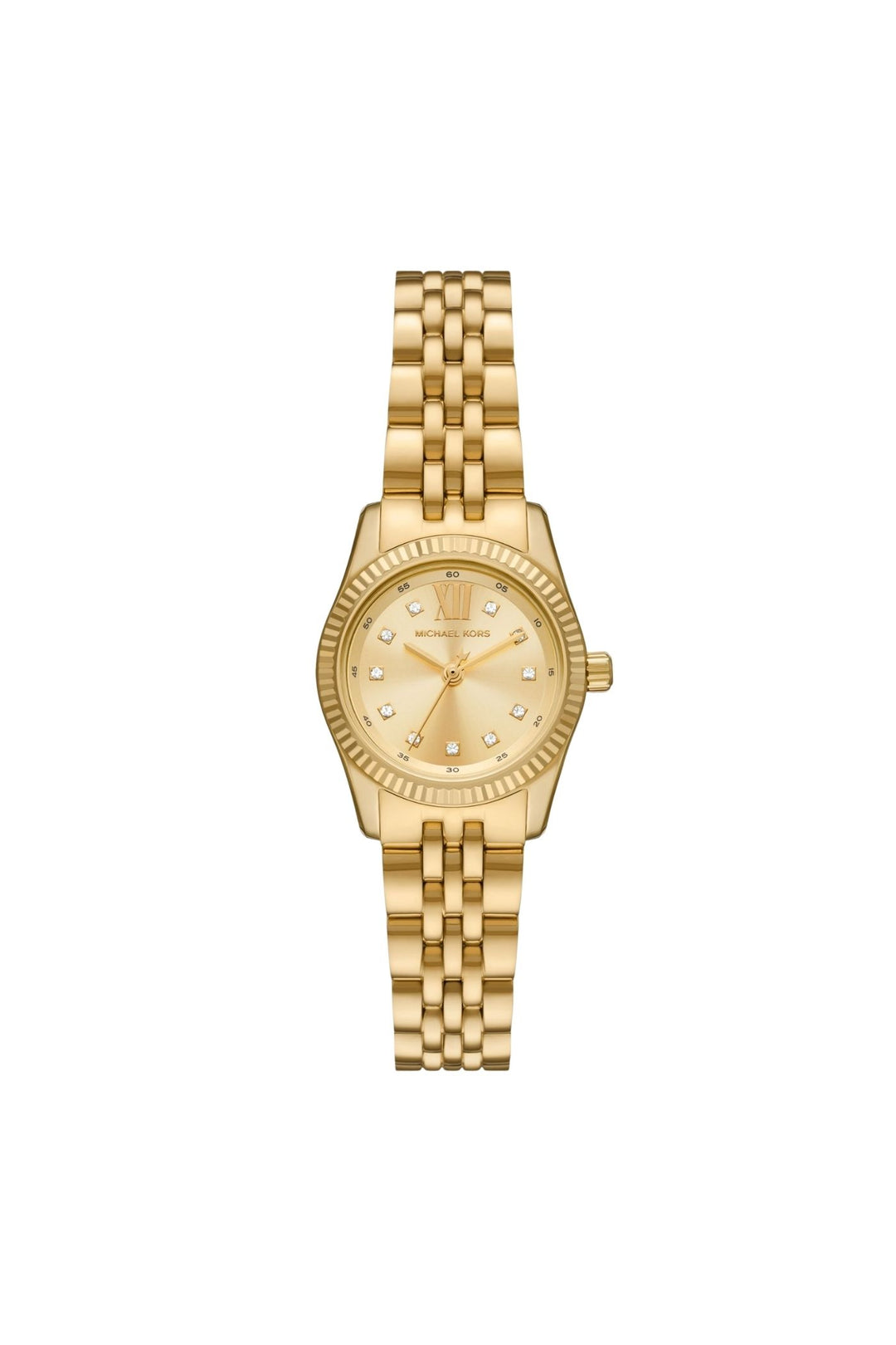 Ladies Lexington Three-Hand Gold-Tone Stainless Steel Watch