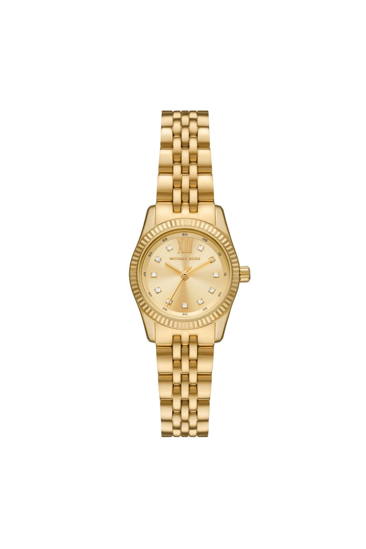 Ladies Lexington Three-Hand Gold-Tone Stainless Steel Watch
