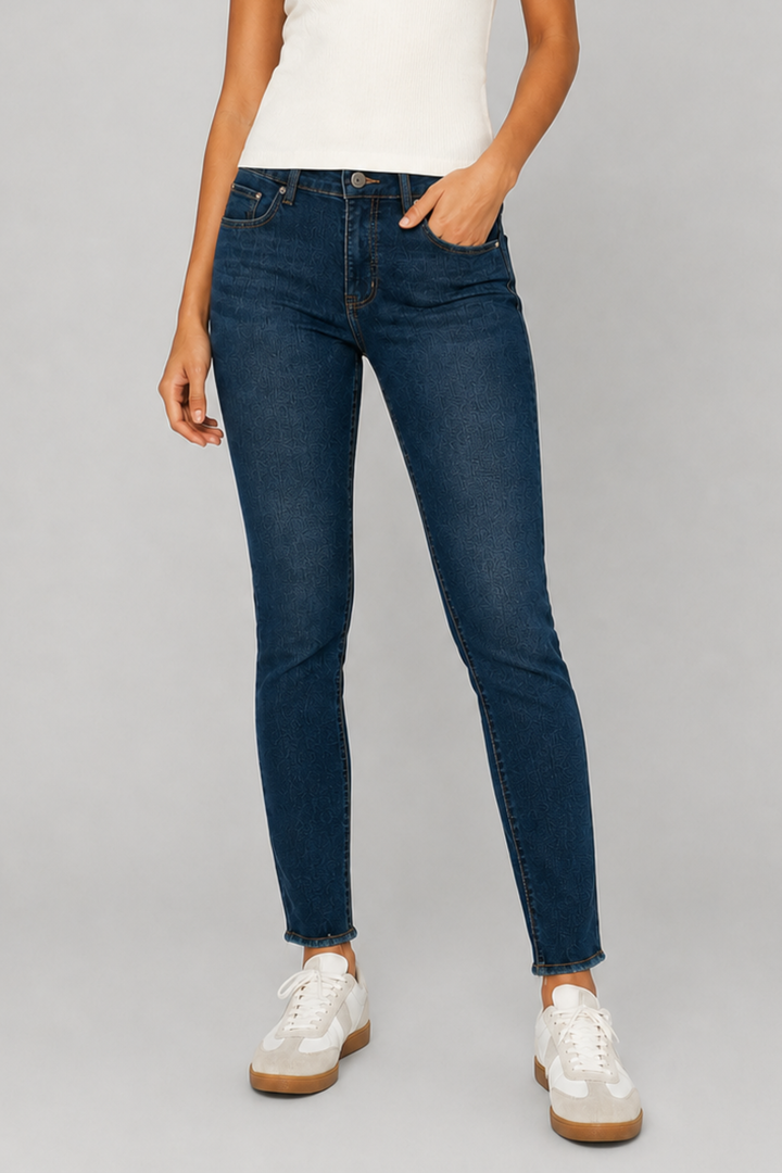 Supersoft Ankle Grazer Skinny Denim - Dark Wash