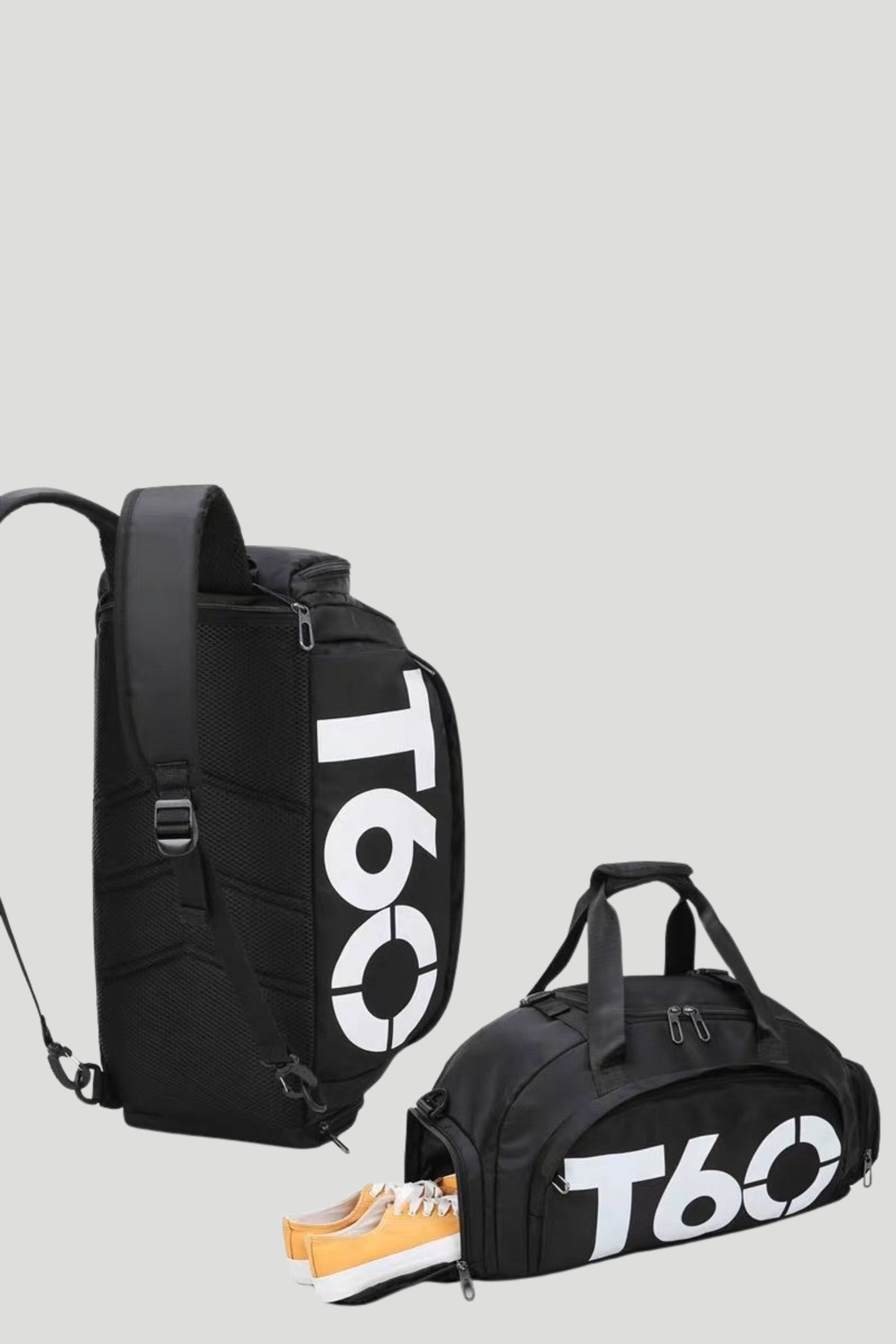 T60 Sport Duffle Bag - White