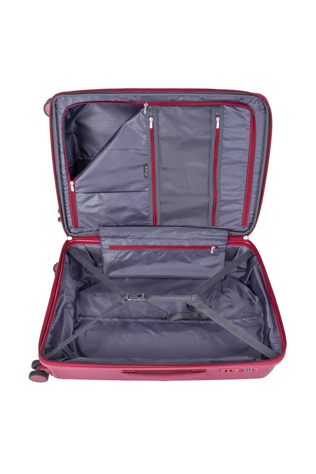 Sonic Medium Trolley Case - Burgundy