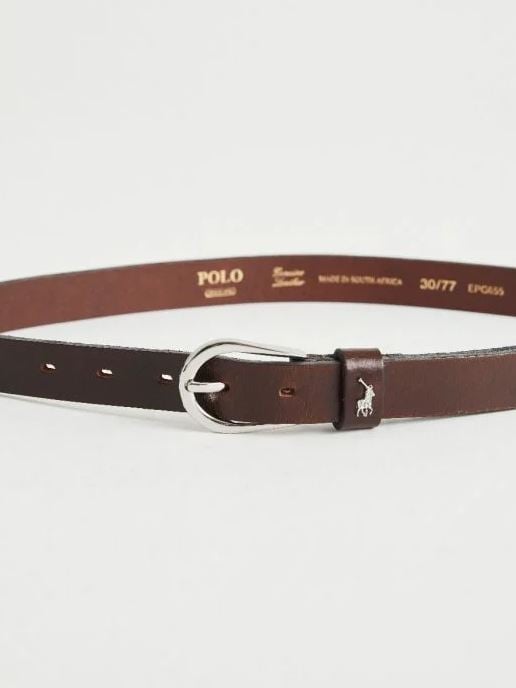 Ladies Brown  Zoe Pony Loop Trim