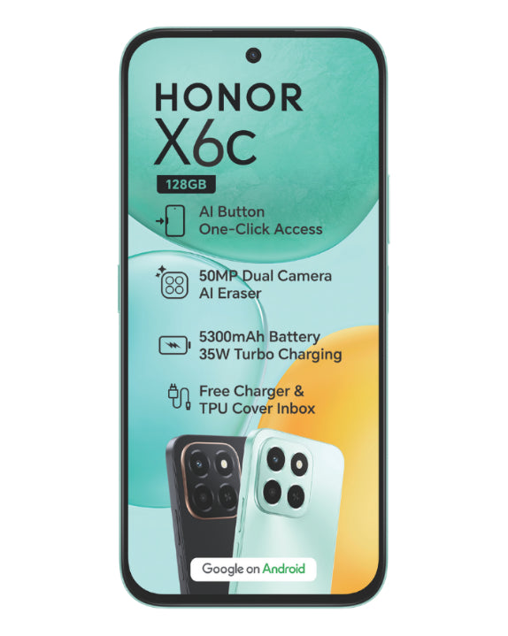 X6c 128GB 4G Green Cellphone