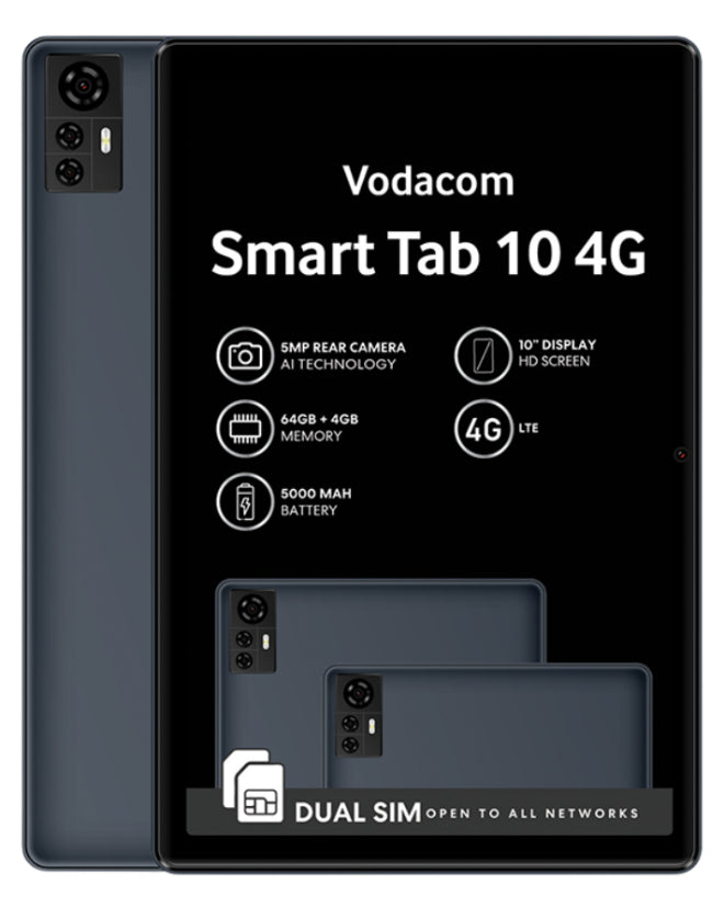 Smart Tab 10 64GB Black Tablet