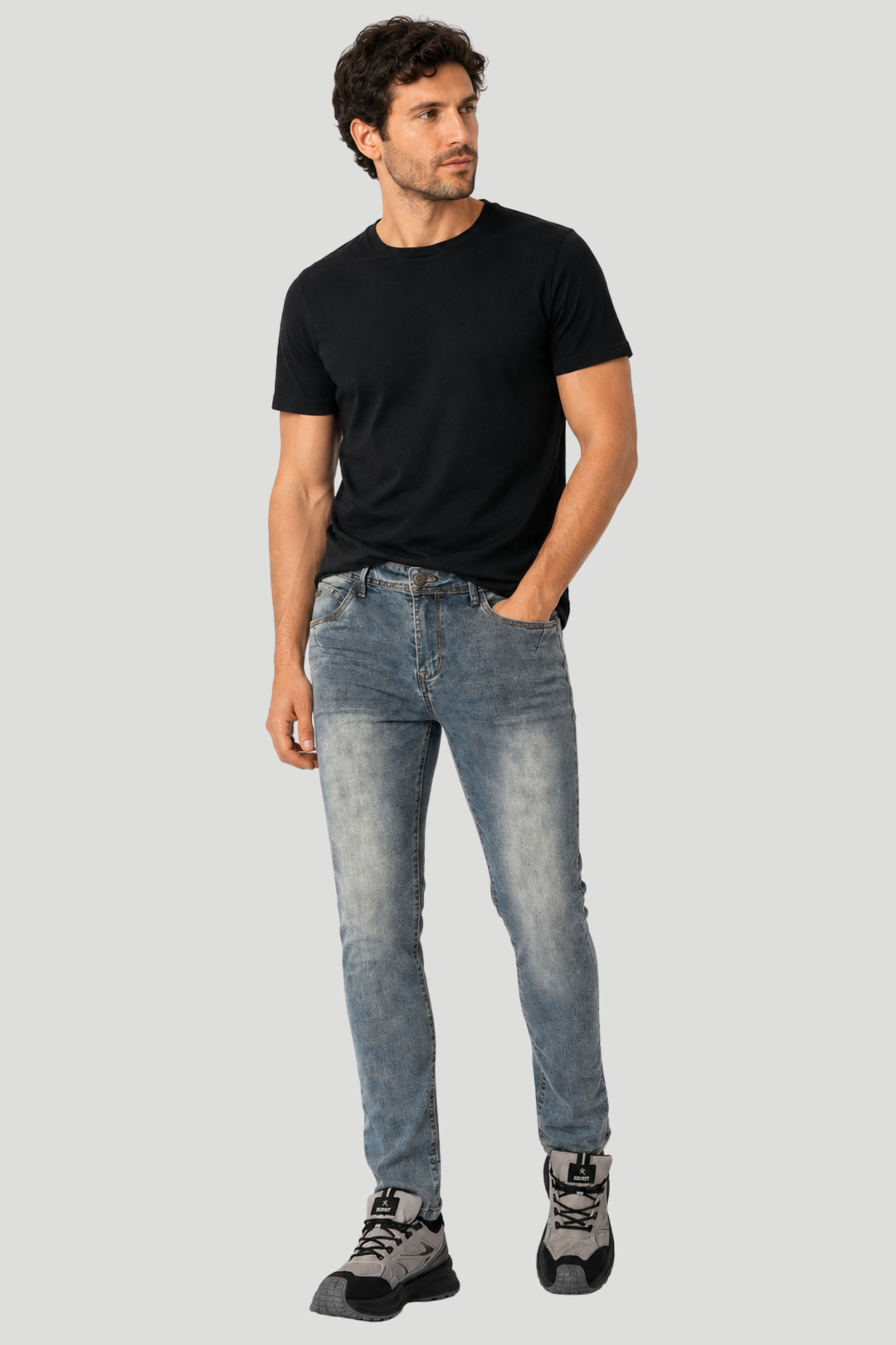 Goodman Skinny Denim - Tea Stain