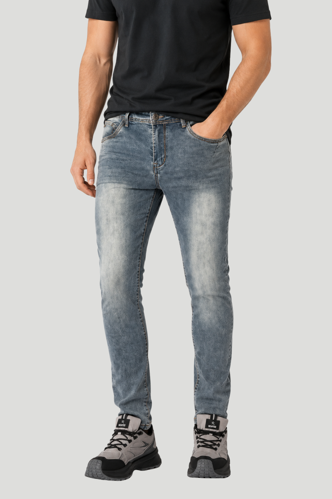Goodman Skinny Denim - Tea Stain