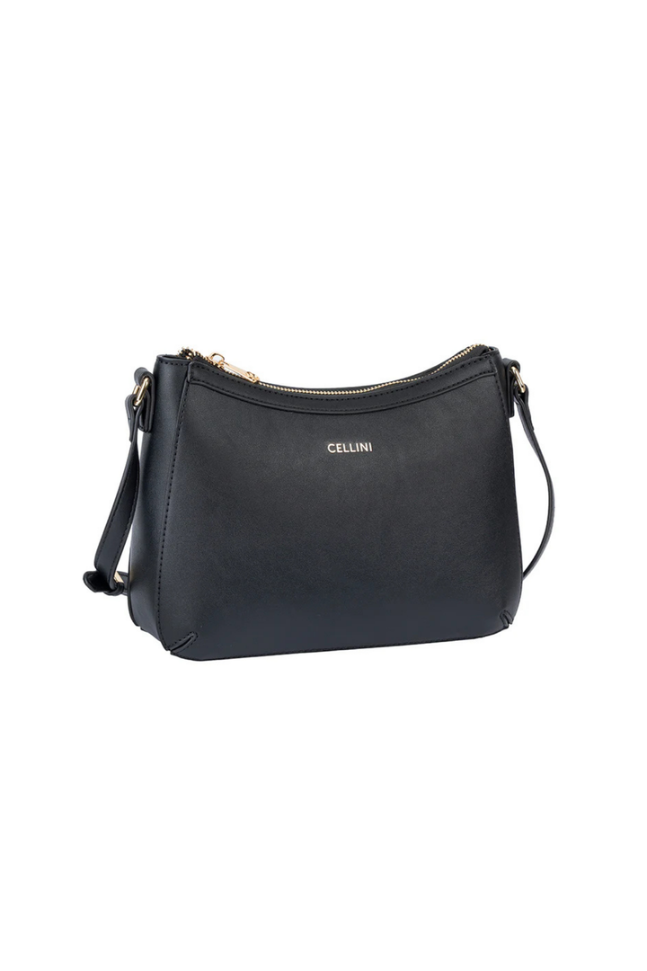 Hazel Crossbody Sling Bag - Black