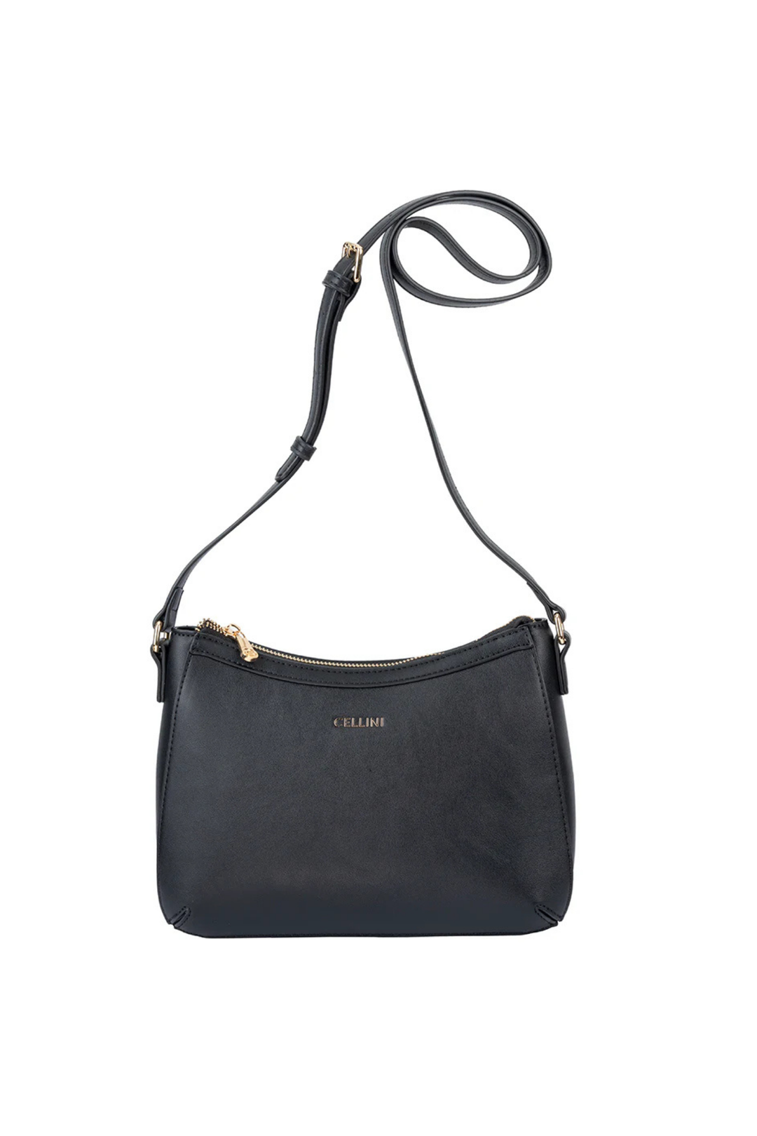 Hazel Crossbody Sling Bag - Black