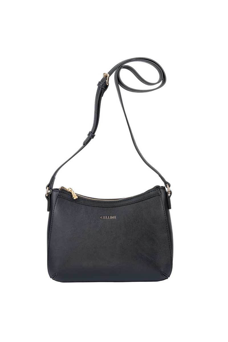 Hazel Crossbody Sling Bag - Black
