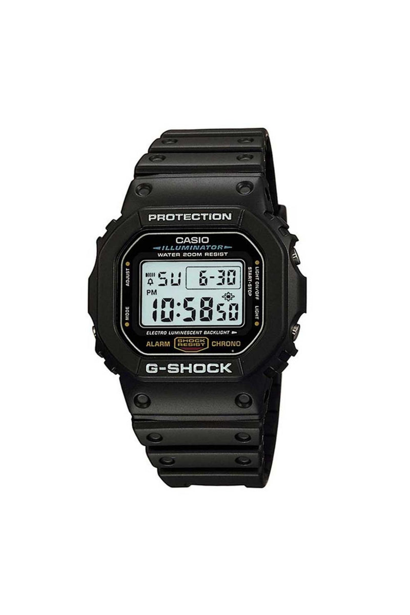 G-Shock Resin Watch - Black