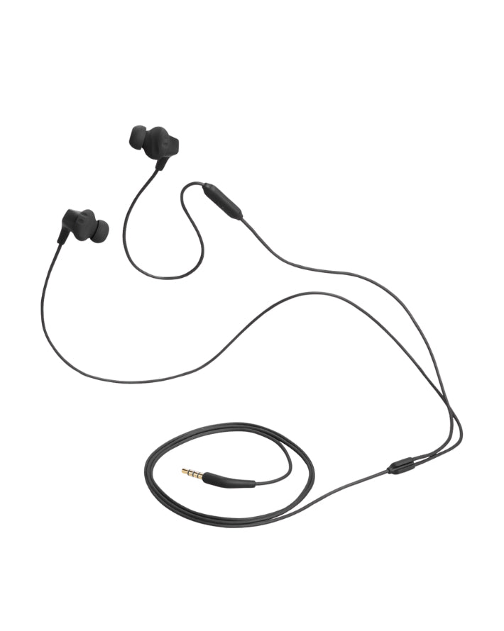 Endurance Run 2 Wired In Ear Headphones - Black