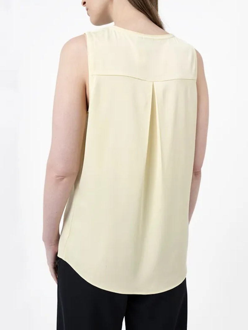 Isla V-Neck Blouse - Yellow