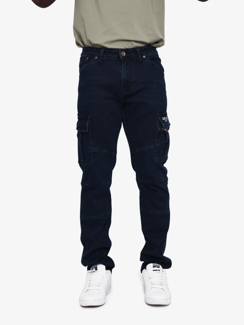 Bobby Cargo Denim - Dark Indigo