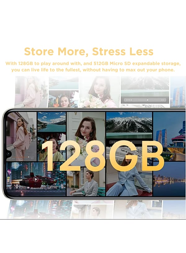 Nova Y71 128GB Dual Sim Gold Cellphone