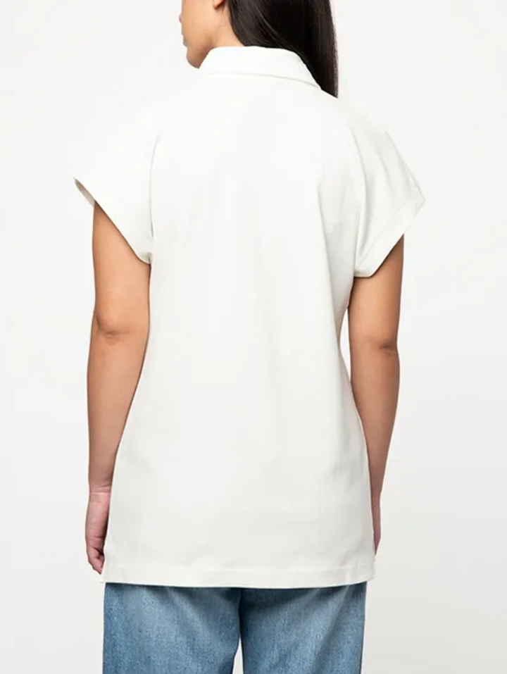 Dafne Embelished Golfer - Off White