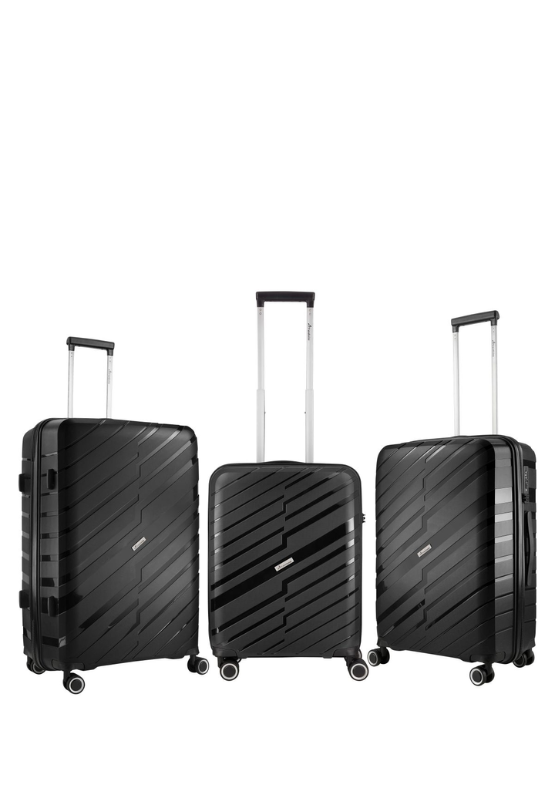 Java 4 Wheel Spinner Luggage - Black