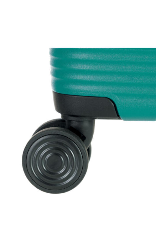 Orbit Trolley Spinner - Cyan Blue