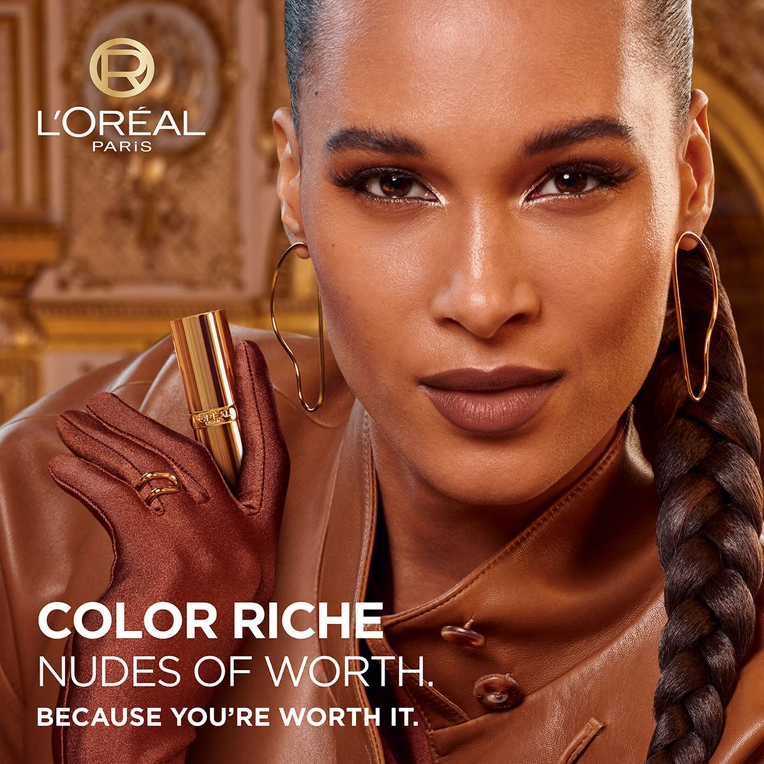 Loreal Colour Riche Nudes Of Worth Satin Lipstick