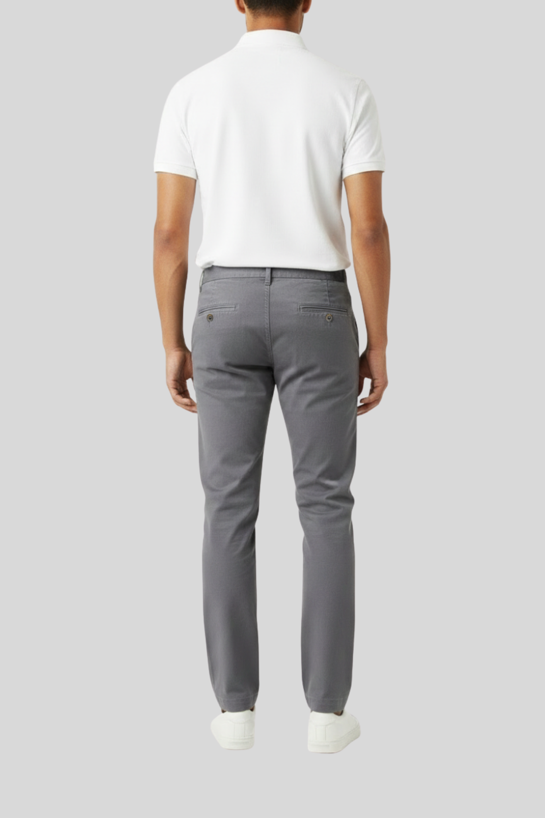 Turin Tailored Chino - Charcoal