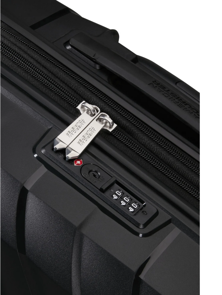 Flytwist Spinner TSA Expandable Suitcase - Black