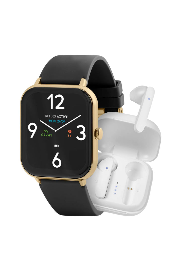 NEXUS 100 S Black Smart Watch (Series 23) & TWS Earbud Set