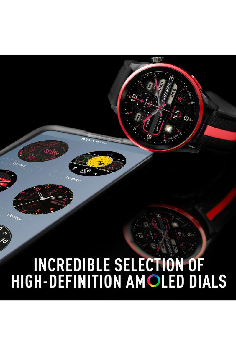 Venture 400 R AMOLED GPS Smart Calling Watch (Series 54) - Black/Red
