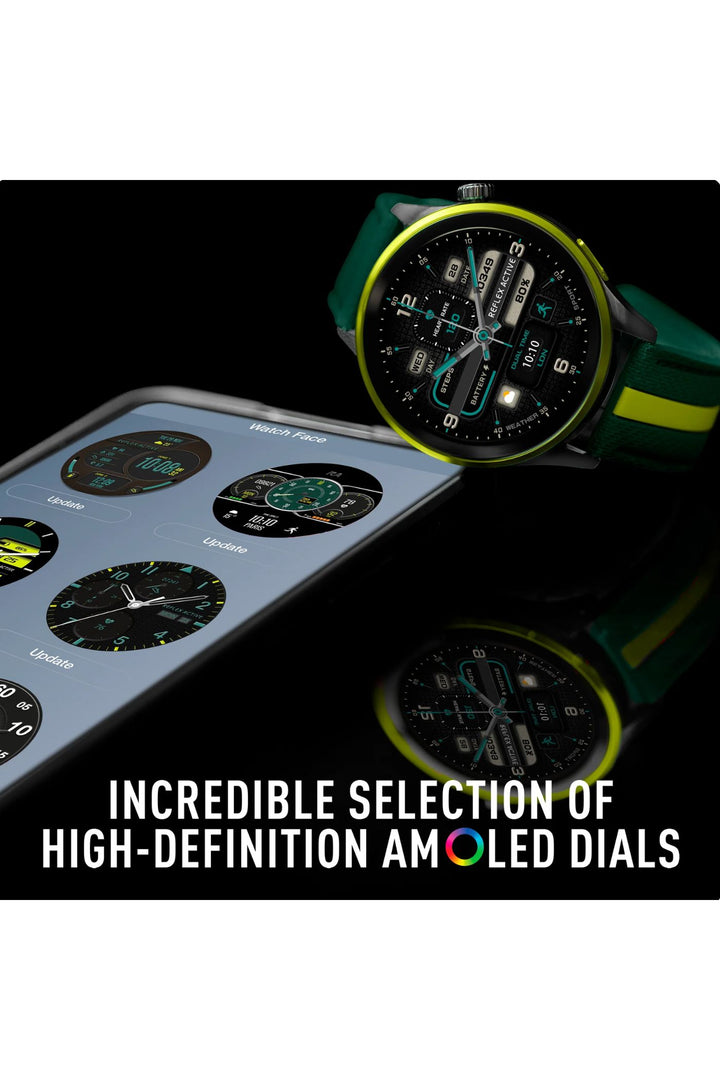 Venture 400 R AMOLED GPS Smart Calling Watch (Series 54) - Green/Yellow