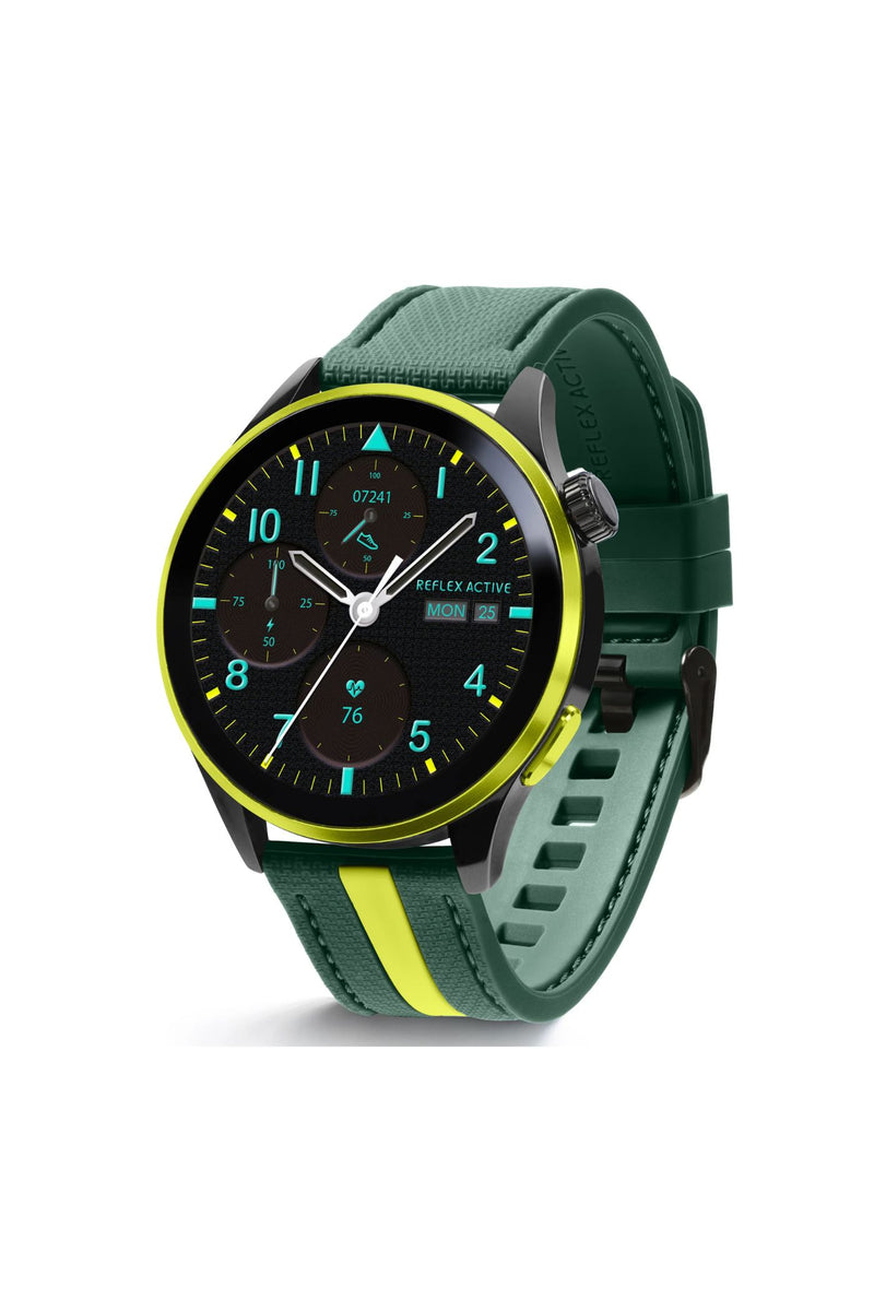 Venture 400 R AMOLED GPS Smart Calling Watch (Series 54) - Green/Yellow