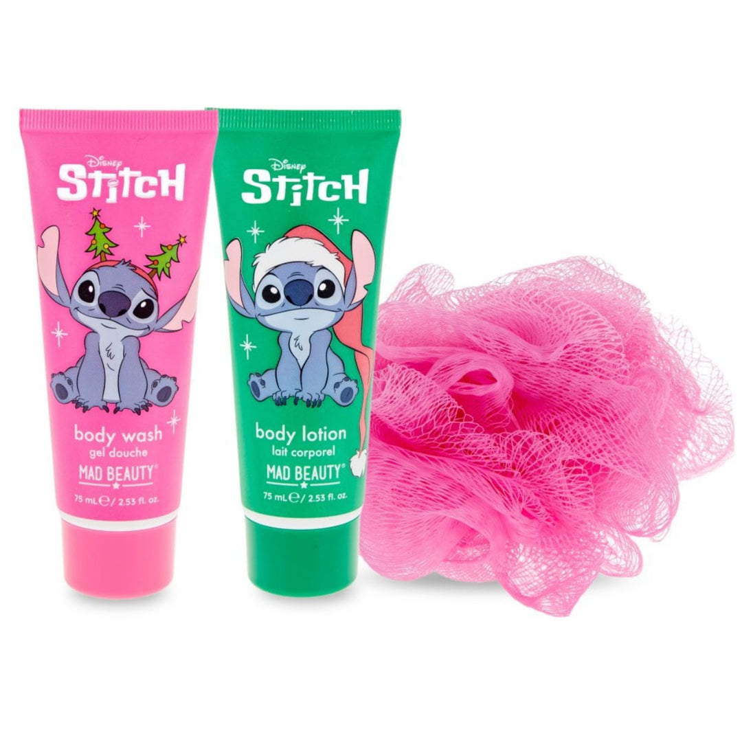 Disney Stitchmas Bath & Body Set