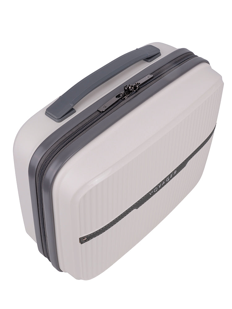 Traveler Beauty Case - White/Grey