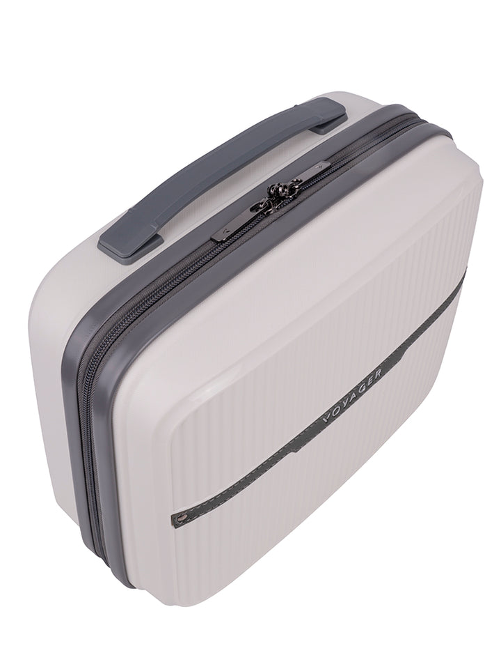 Traveler Beauty Case - White/Grey