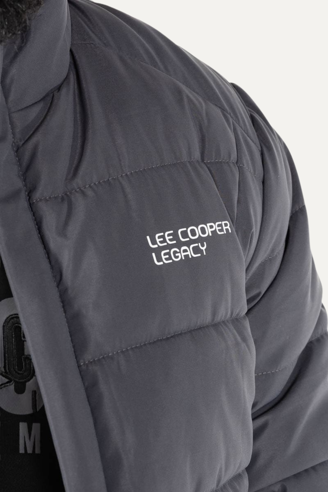 Noam Fur Lined Puffer Jacket - Charcoal