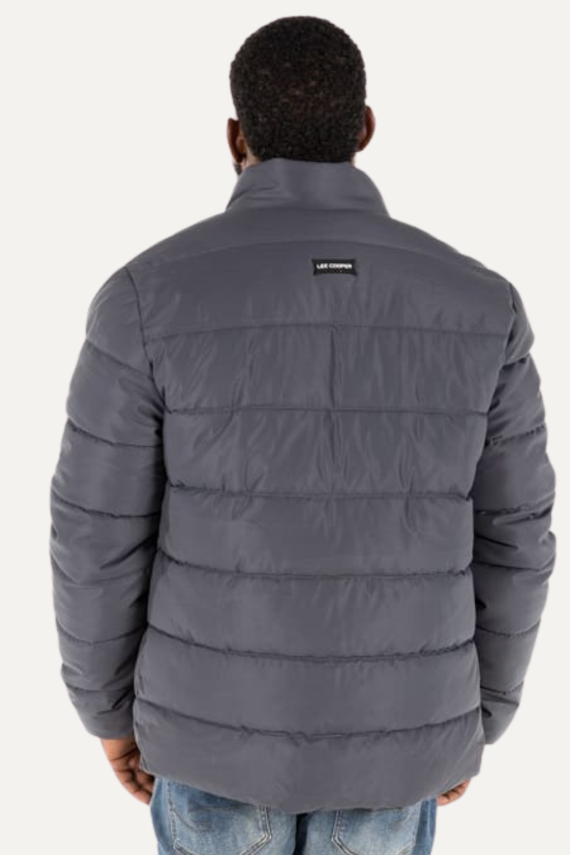 Noam Fur Lined Puffer Jacket - Charcoal