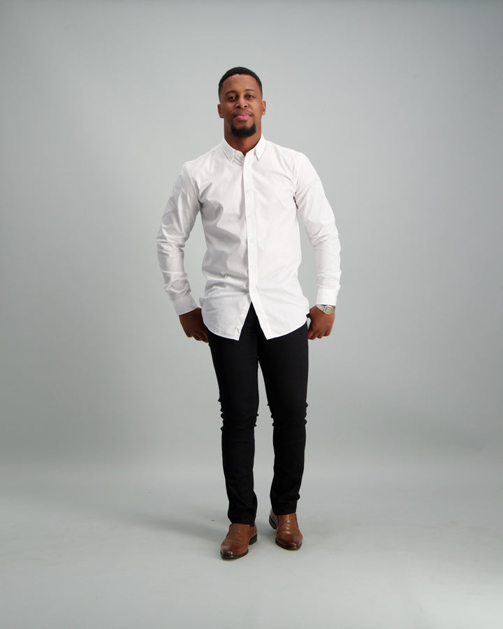 Men's Slim Fit Shirt White