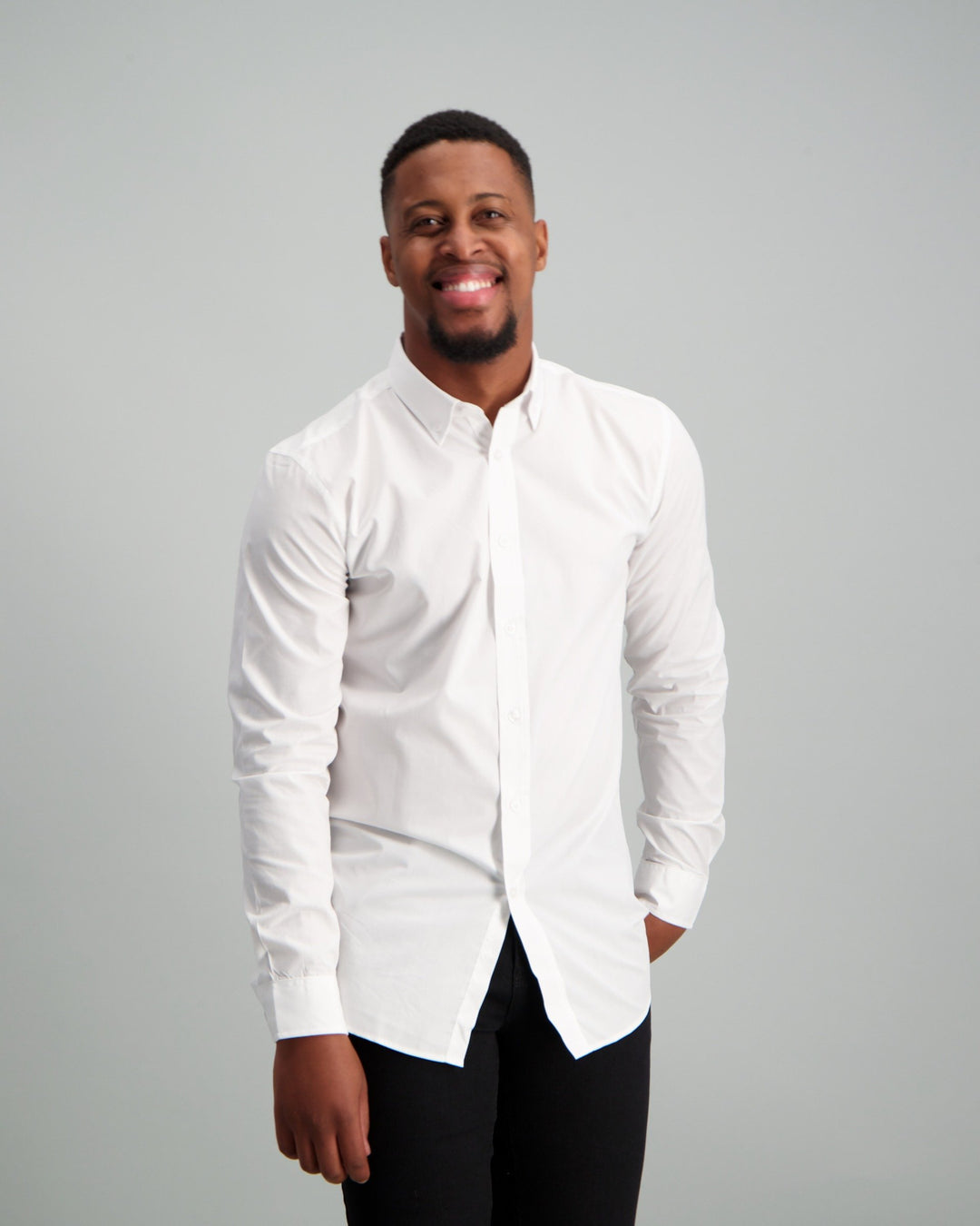 Men's Slim Fit Shirt White