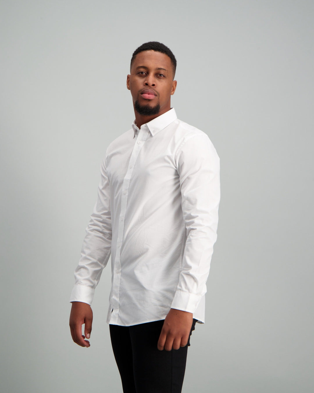 Men's Slim Fit Shirt White