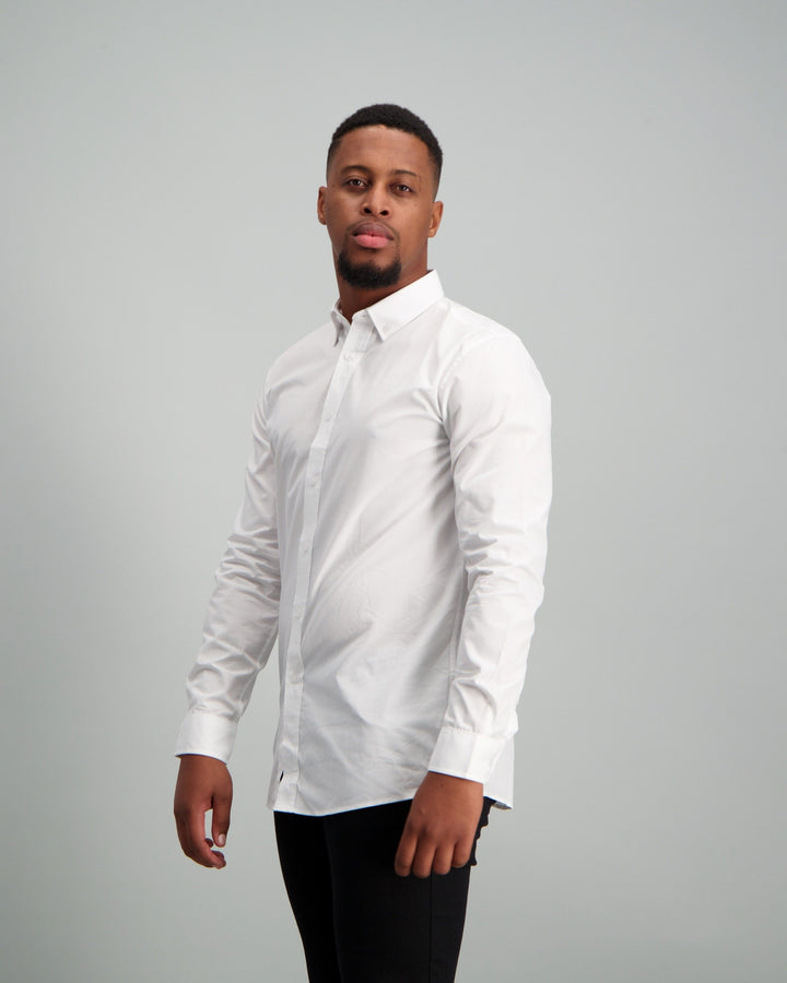 Men's Slim Fit Shirt White