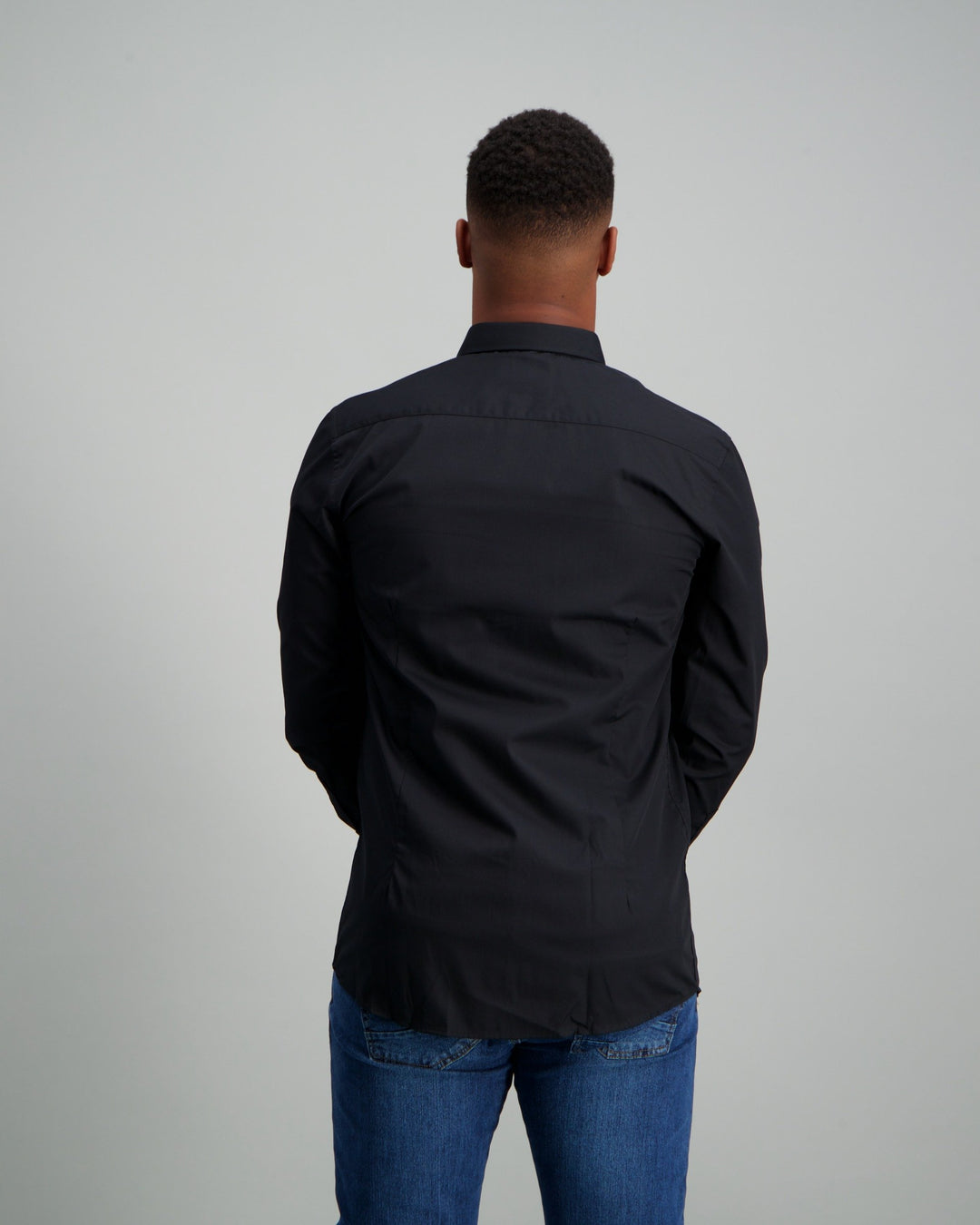 Men's Slim Fit Shirt Black