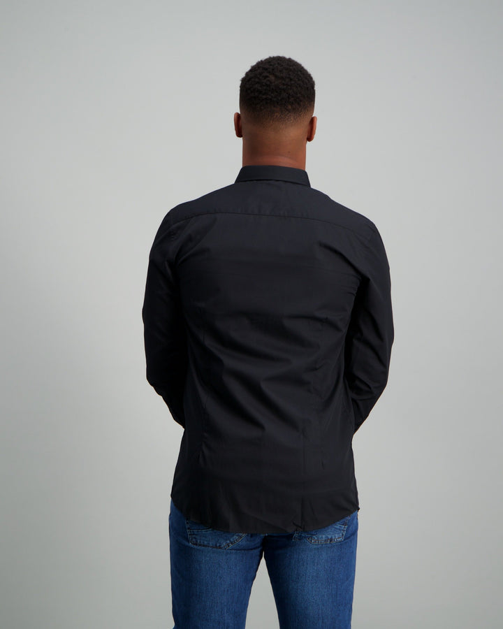 Men's Slim Fit Shirt Black