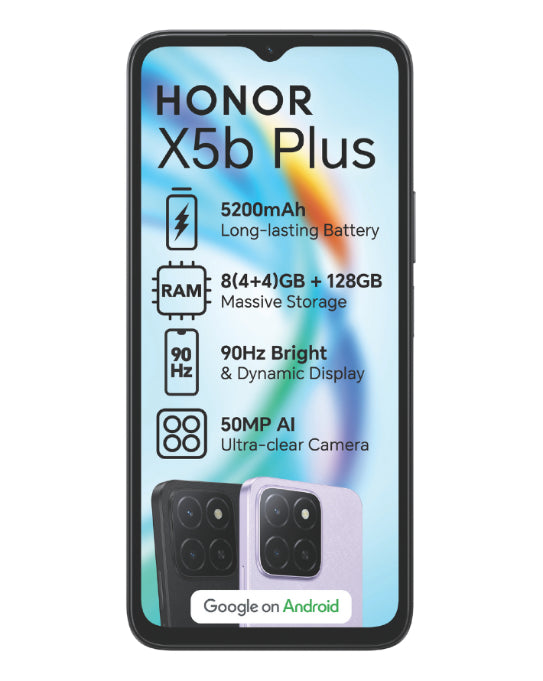 X5b Plus Dual Sim Black Celphone