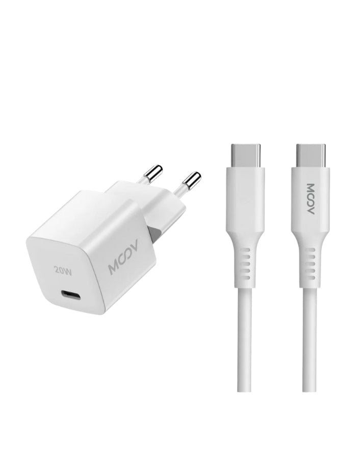 Moov DUO Bundle 20W and USB-C Cable