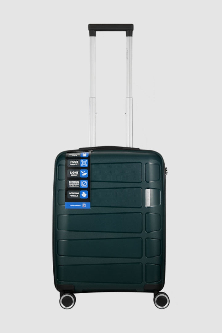 Tourer 4-Wheel Spinner Suitcase - Petrol Green