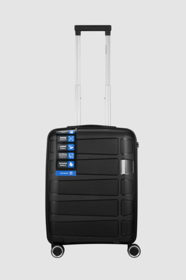 Tourer 4-Wheel Spinner Suitcase - Black