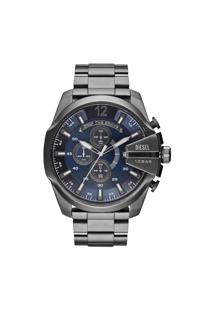 Mens Mega Chief Chronograph Gunmetal Stainless Steel Watch